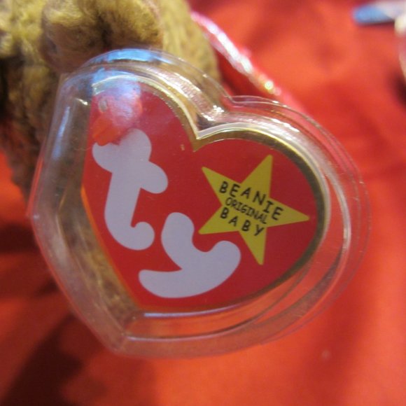 RARE VTG TY ORIGINAL BEANIE BABY "SCORCH" DRAGON 7/31/98 W/ERRORS - Picture 5 of 10